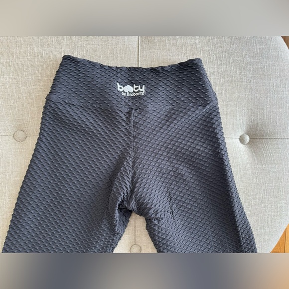 Booty by Brabants Dark Grey Croco Leggings One Size Good Condition - Picture 1 of 7